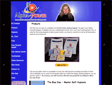 Tablet Screenshot of myalpha-power.com